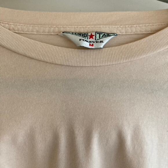 Beige Hardtail 100% Cotton T-shirt, Medium, Excellent - Picture 3 of 5